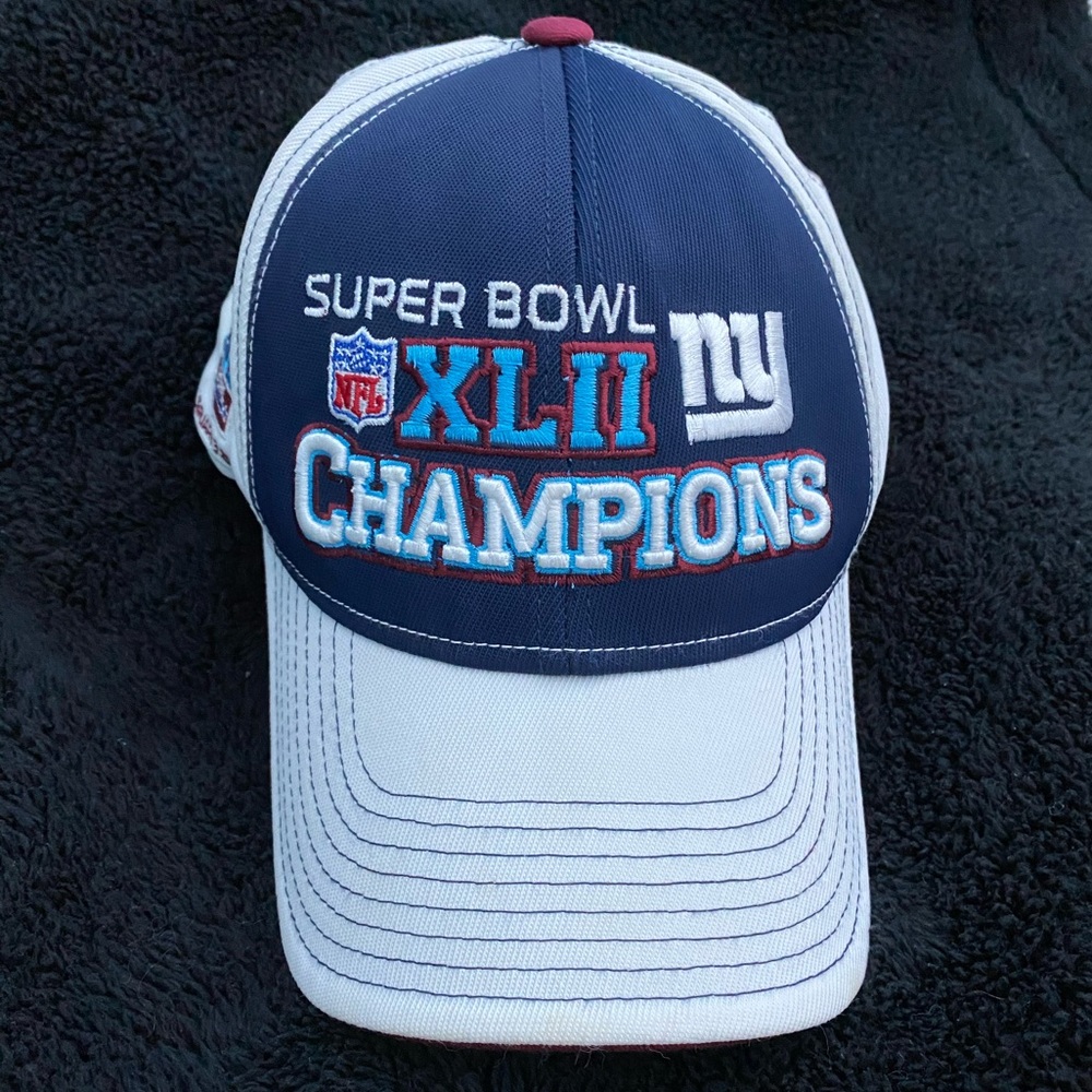 Super Bowl 42 NY Champions Ball Cap